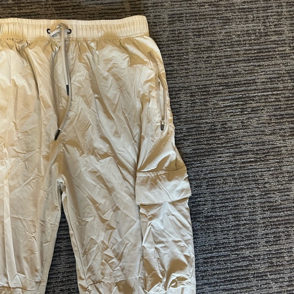youngla tan drawstring cargo pants - Picture 3 of 9